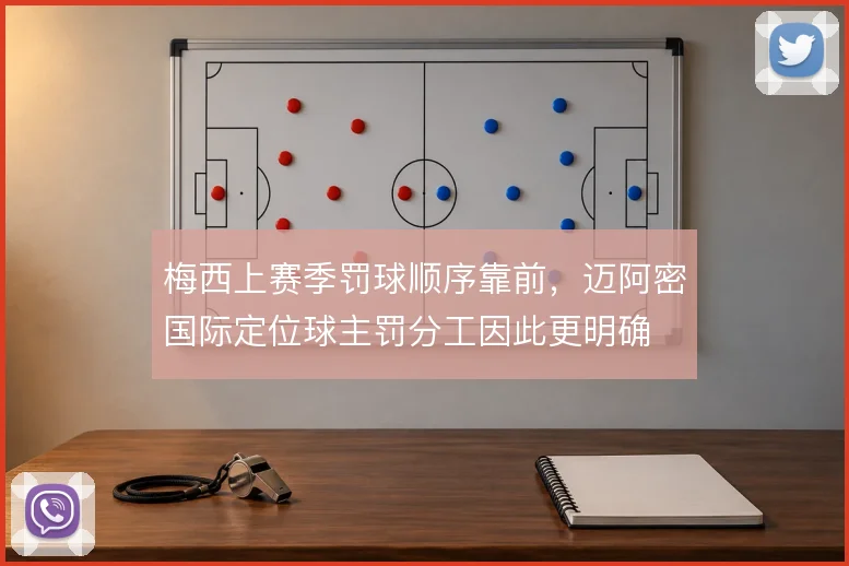 梅西上赛季罚球顺序靠前，迈阿密国际定位球主罚分工因此更明确
